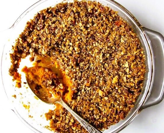 Sweet potato crunch